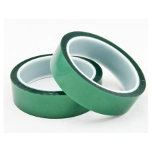 Anti-static Silicone Adhesive Tape High Temperature Resistant PET Green Tape for Lithium Battery
